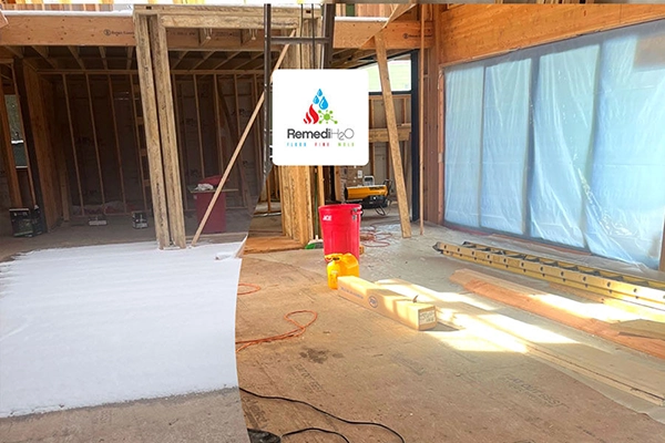 Water removal before and after