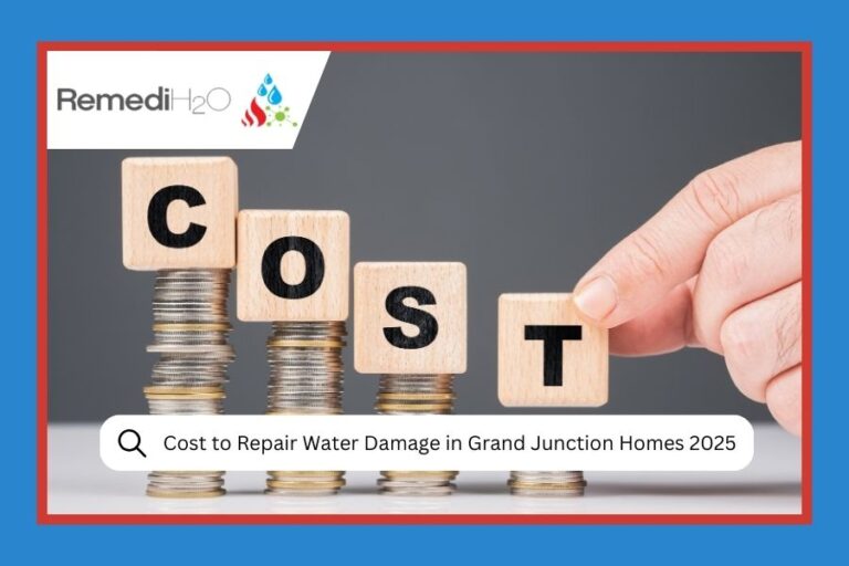Cost to Repair Water Damage in Grand Junction Homes 2025