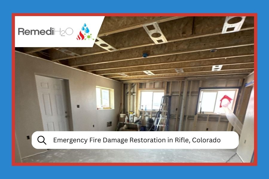 Emergency Fire Damage Restoration in Rifle, Colorado