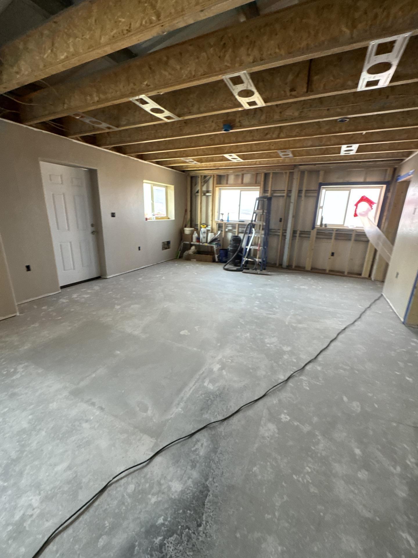 Professional reconstruction work in progress