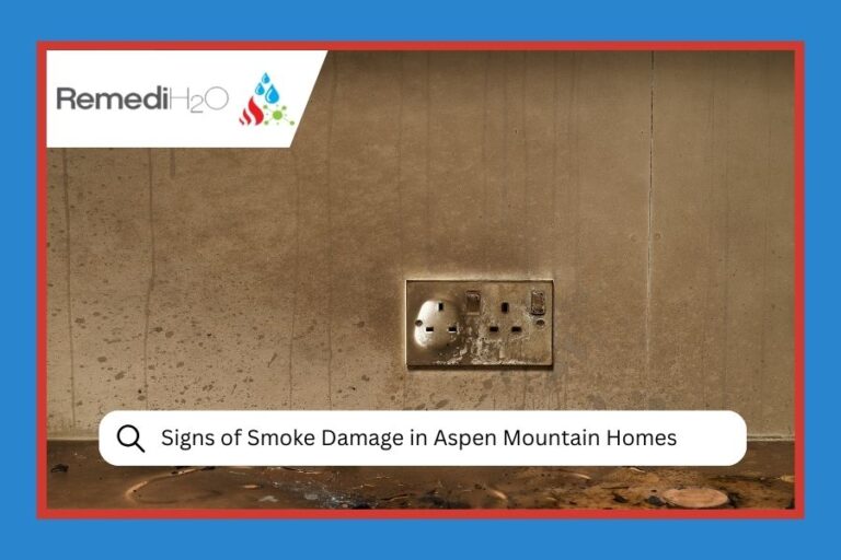 Signs of Smoke Damage in Aspen Mountain Homes