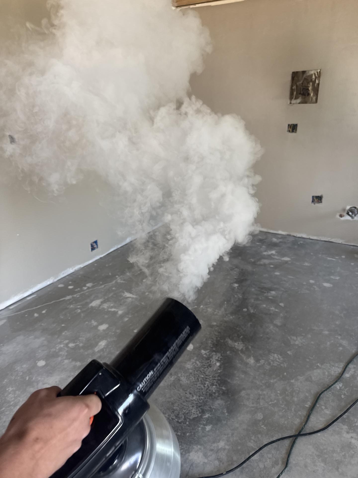 Detailed smoke damage cleanup and restoration work