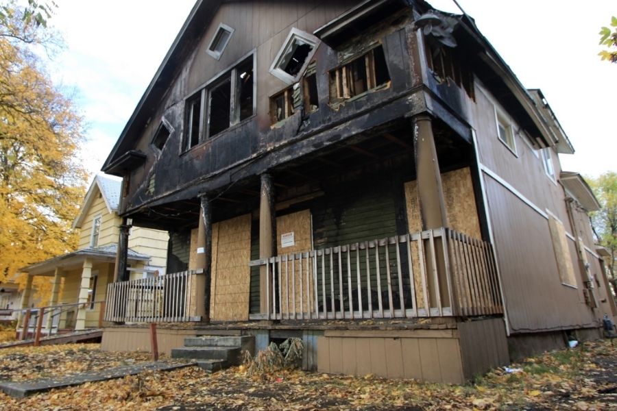 Securing fire-damaged property in Colorado mountains