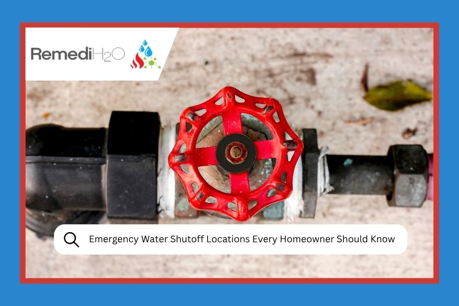 Emergency Water Shutoff Locations Every Homeowner Should Know