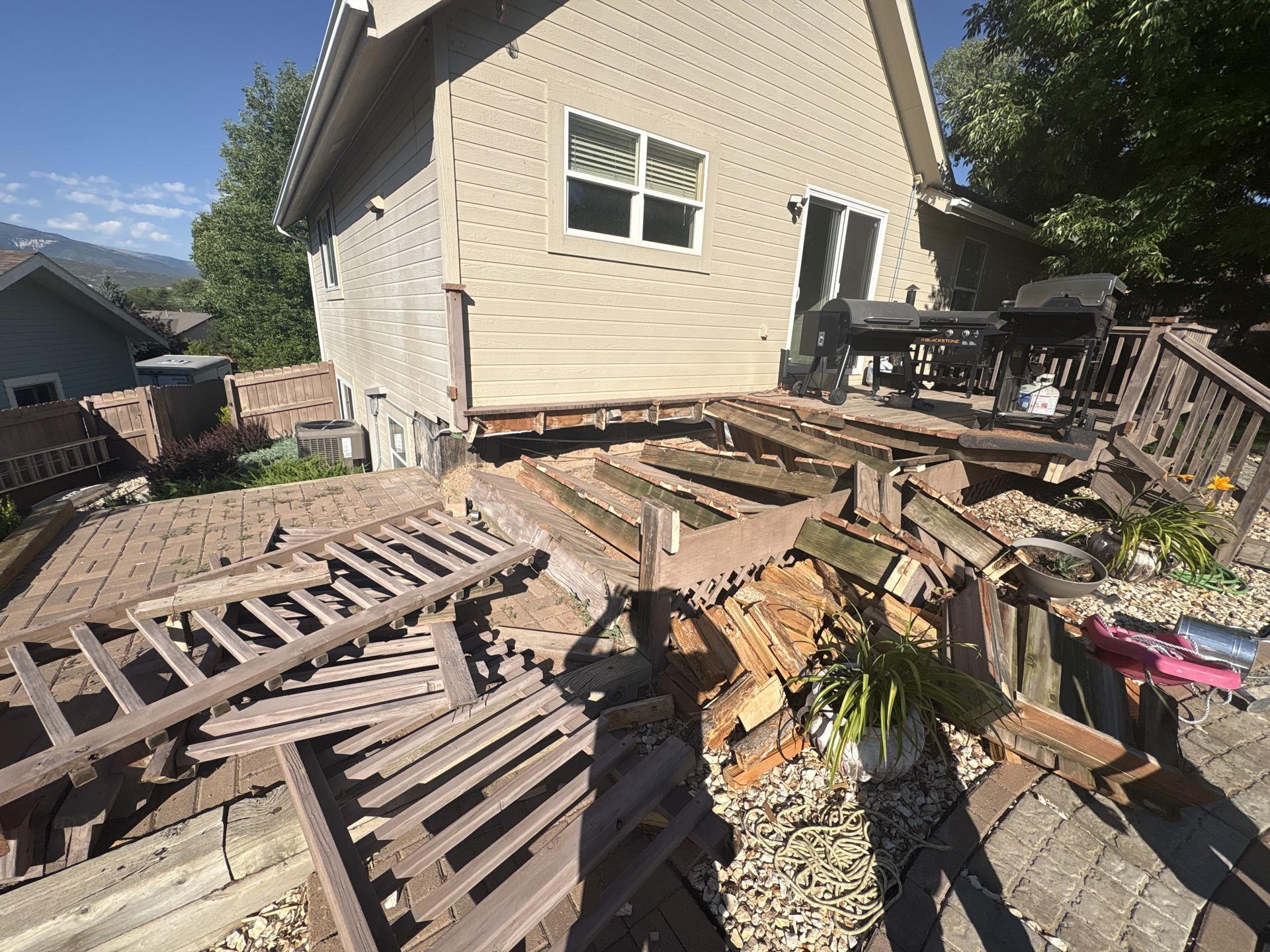 Exterior containment setup