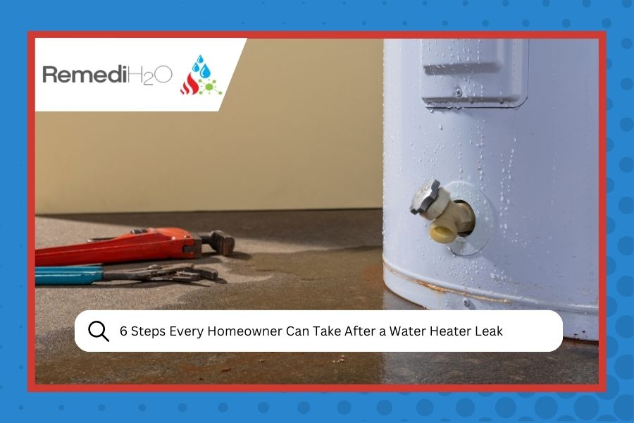 6 Steps Every Homeowner Can Take After a Water Heater Leak