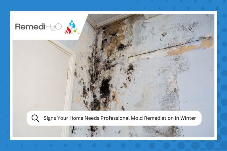 Signs Your Home Needs Professional Mold Remediation in Winter