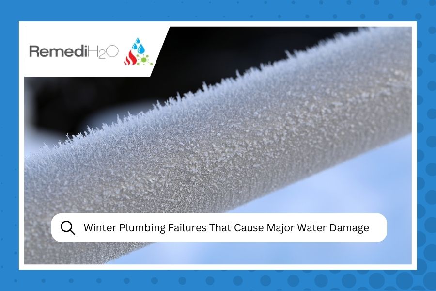 Winter Plumbing Failures That Cause Major Water Damage