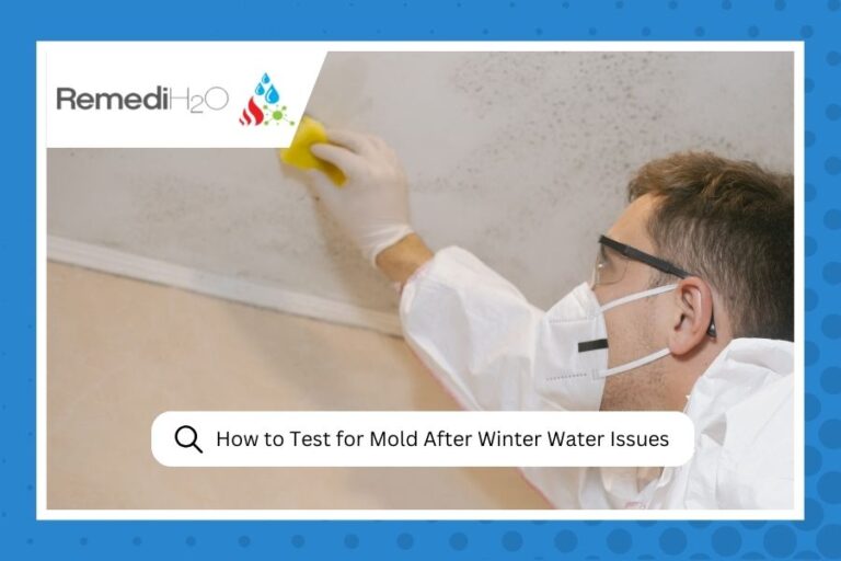 How to Test for Mold After Winter Water Issues