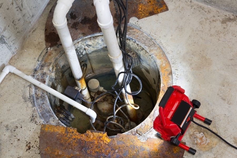Sump pump maintenance for spring thaw preparation