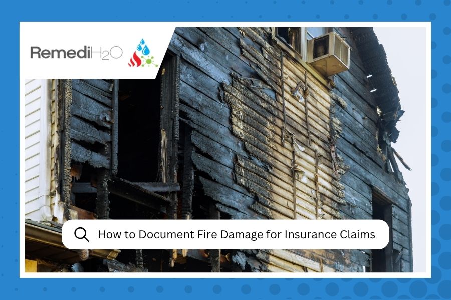 How to Document Fire Damage for Insurance Claims