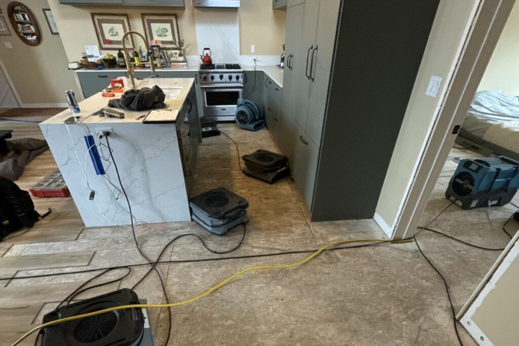 How We Restore Kitchen Water Damage