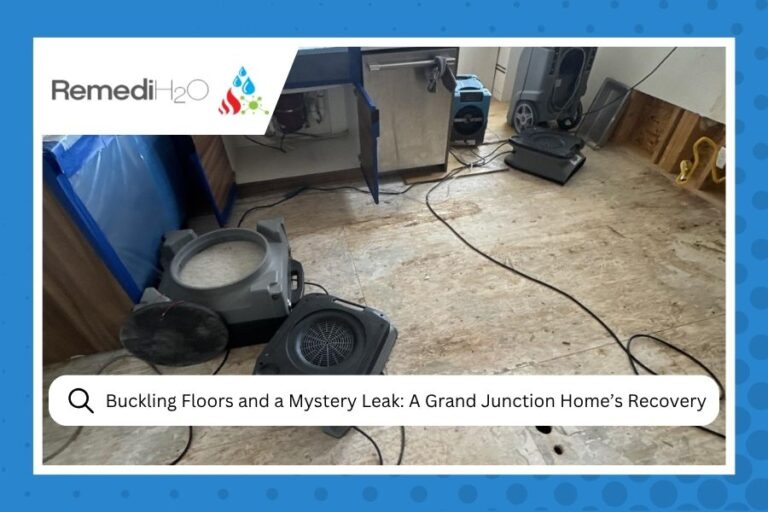 Buckling Floors and a Mystery Leak A Grand Junction Home’s Recovery