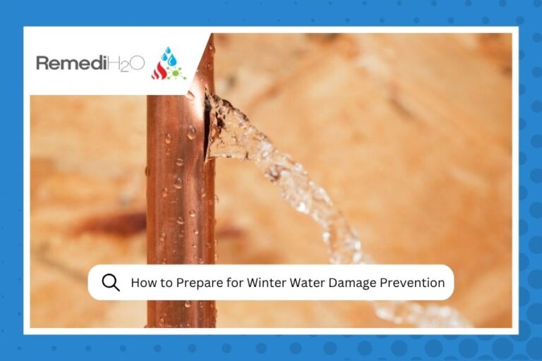 How to Prepare for Winter Water Damage Prevention