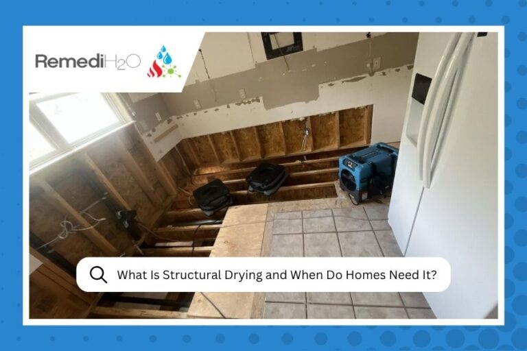 What Is Structural Drying and When Do Homes Need It